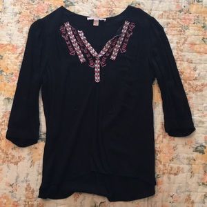 Embroidered Tribal Blouse